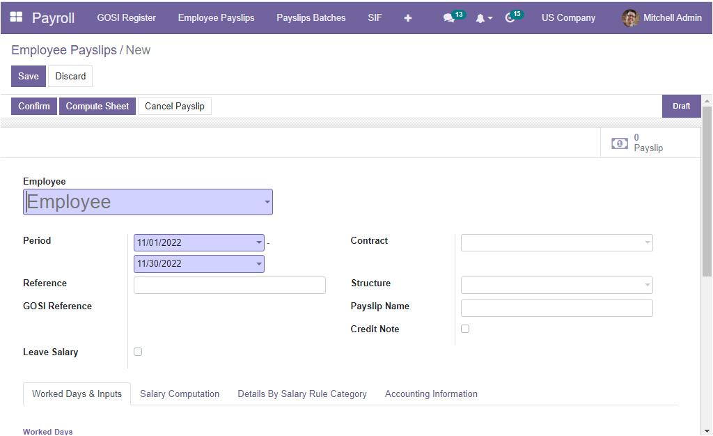 how-to-create-a-gosi-register-using-openhrms-payroll