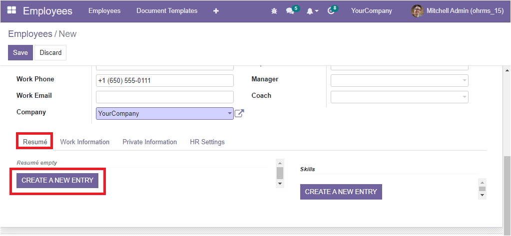 how-to-create-an-employee-profile-in-the-openhrms-employees-module