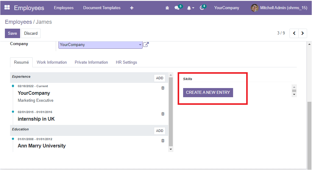 how-to-create-and-manage-skills-and-resumes-in-the-openhrms