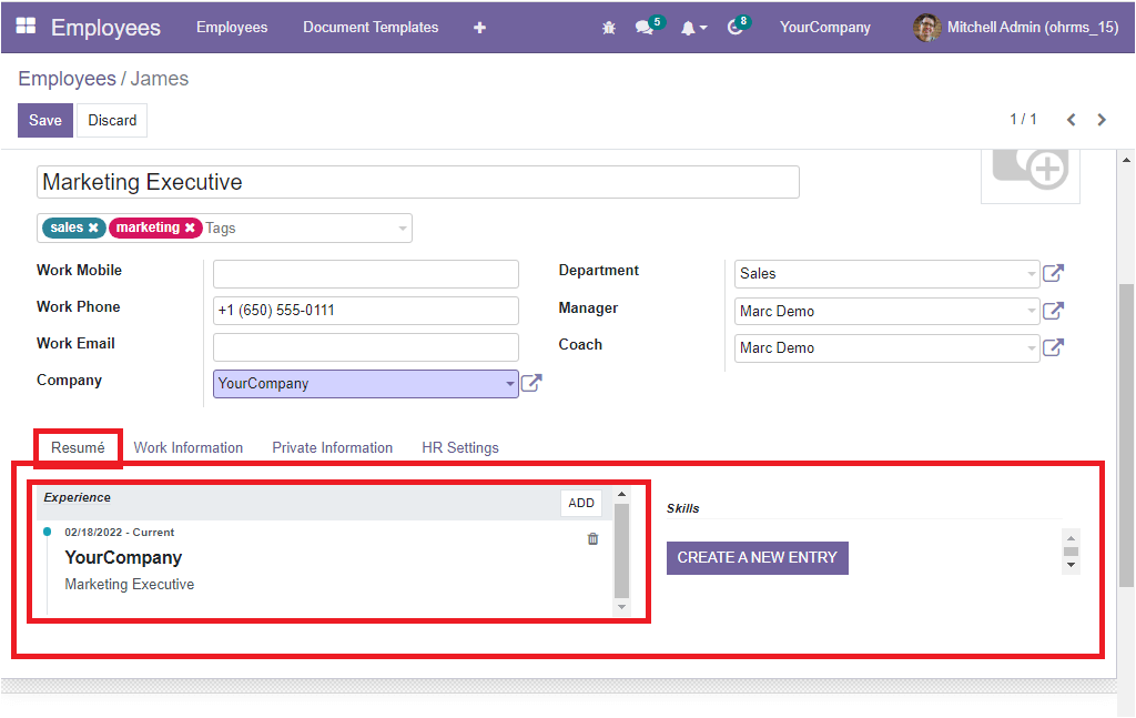 how-to-create-and-manage-skills-and-resumes-in-the-openhrms