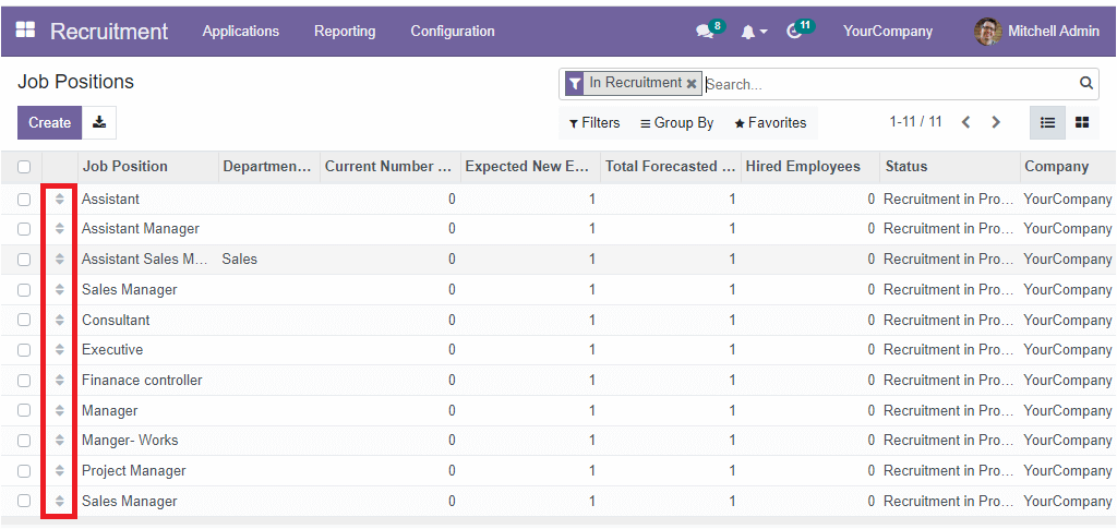 how-to-create-manage-job-position-in-openhrms-recruitment-module