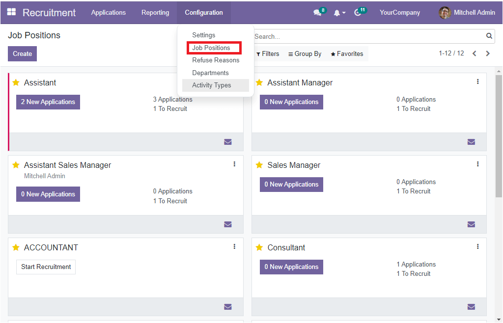 how-to-create-manage-job-position-in-openhrms-recruitment-module