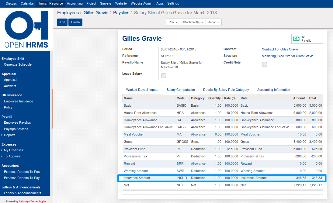 open-hrms-hr-insurance-management-module-4-openhrms