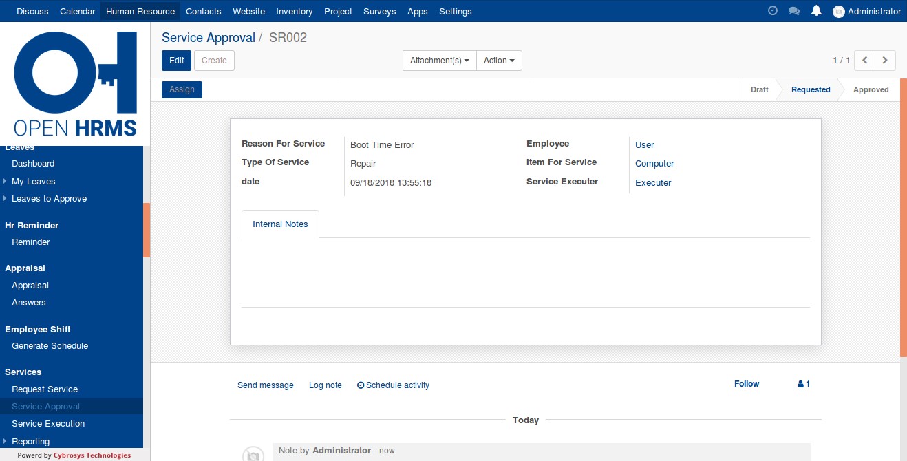 service-request-management-in-openhrms-4-openhrms