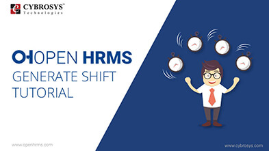 open hrms employee shift management