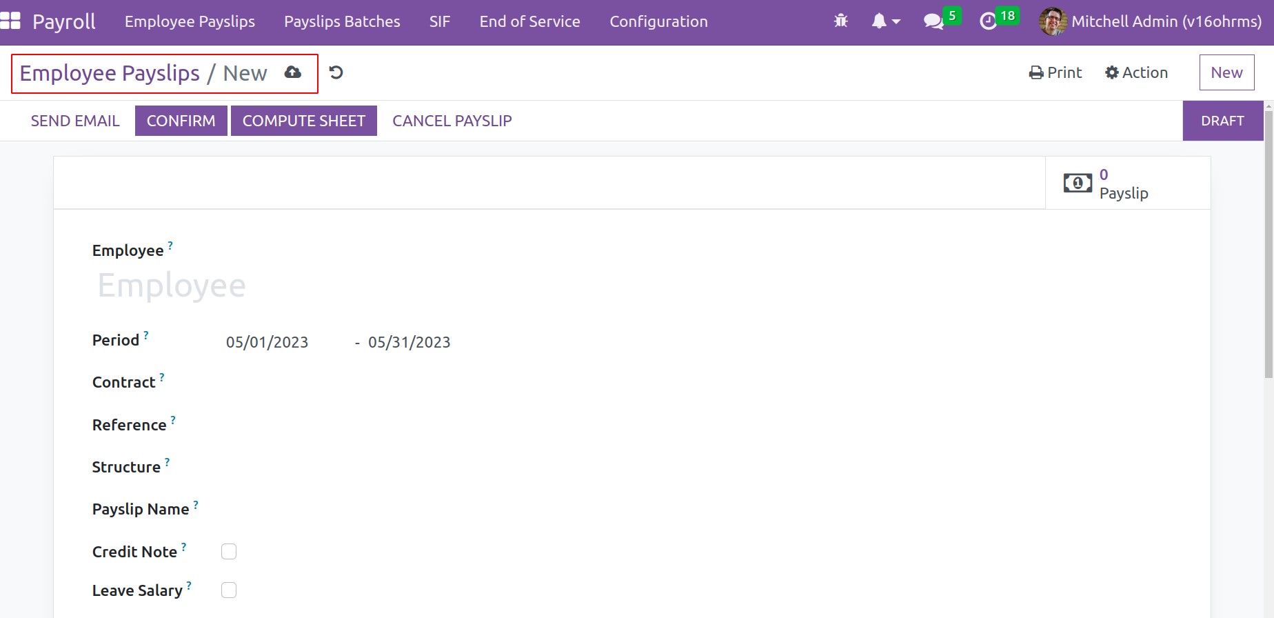 Payroll Management Open HRMS Book v 16