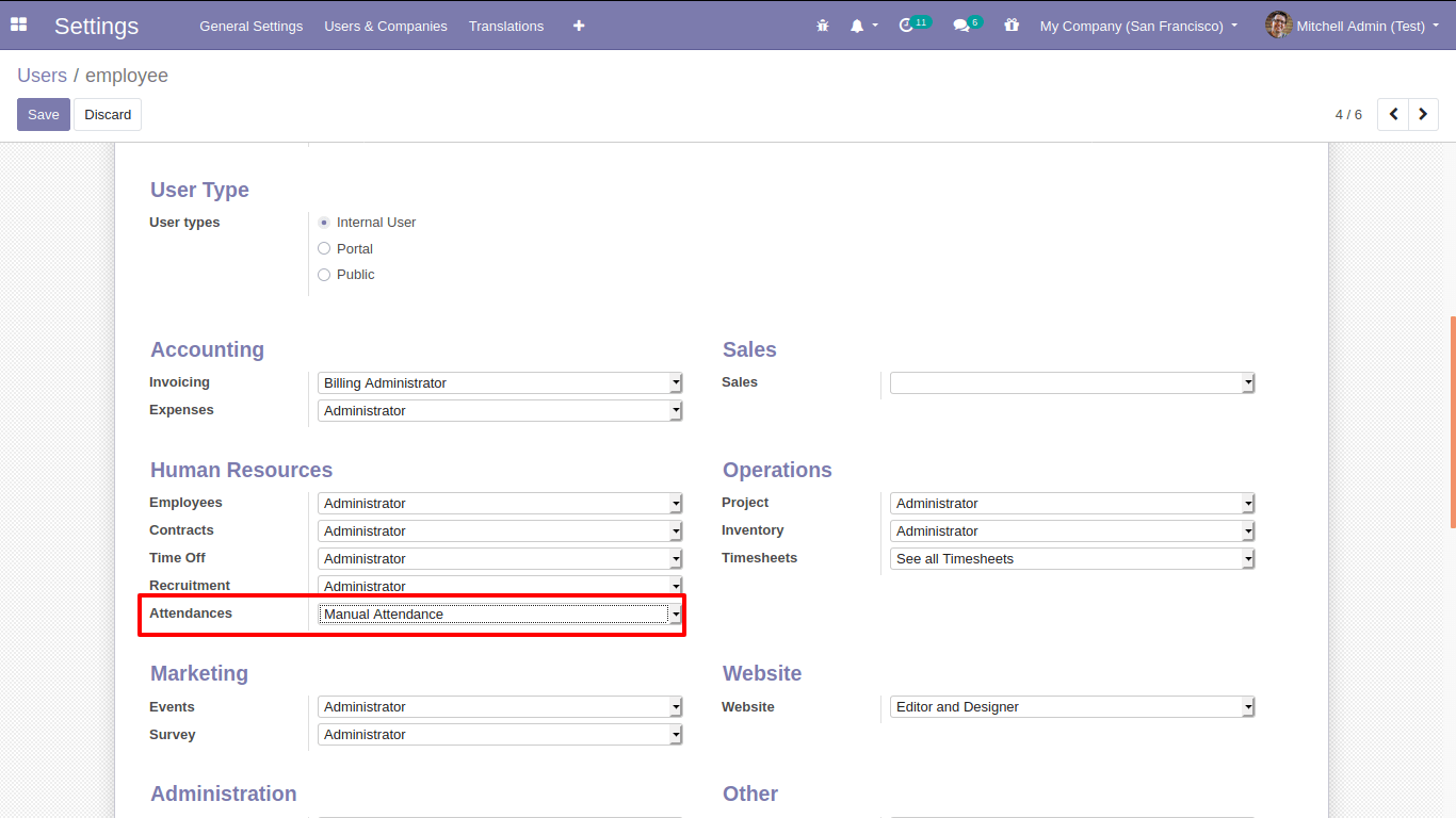 attendance-regularization-app-openhrms